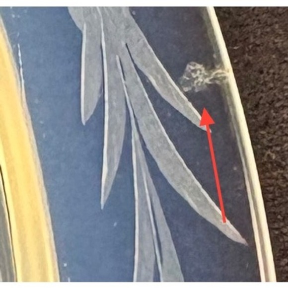 Fry Glass Ovenware Meat Tray Tree and Well Pattern‎ 15" Rare No Feet - Picture 7 of 7